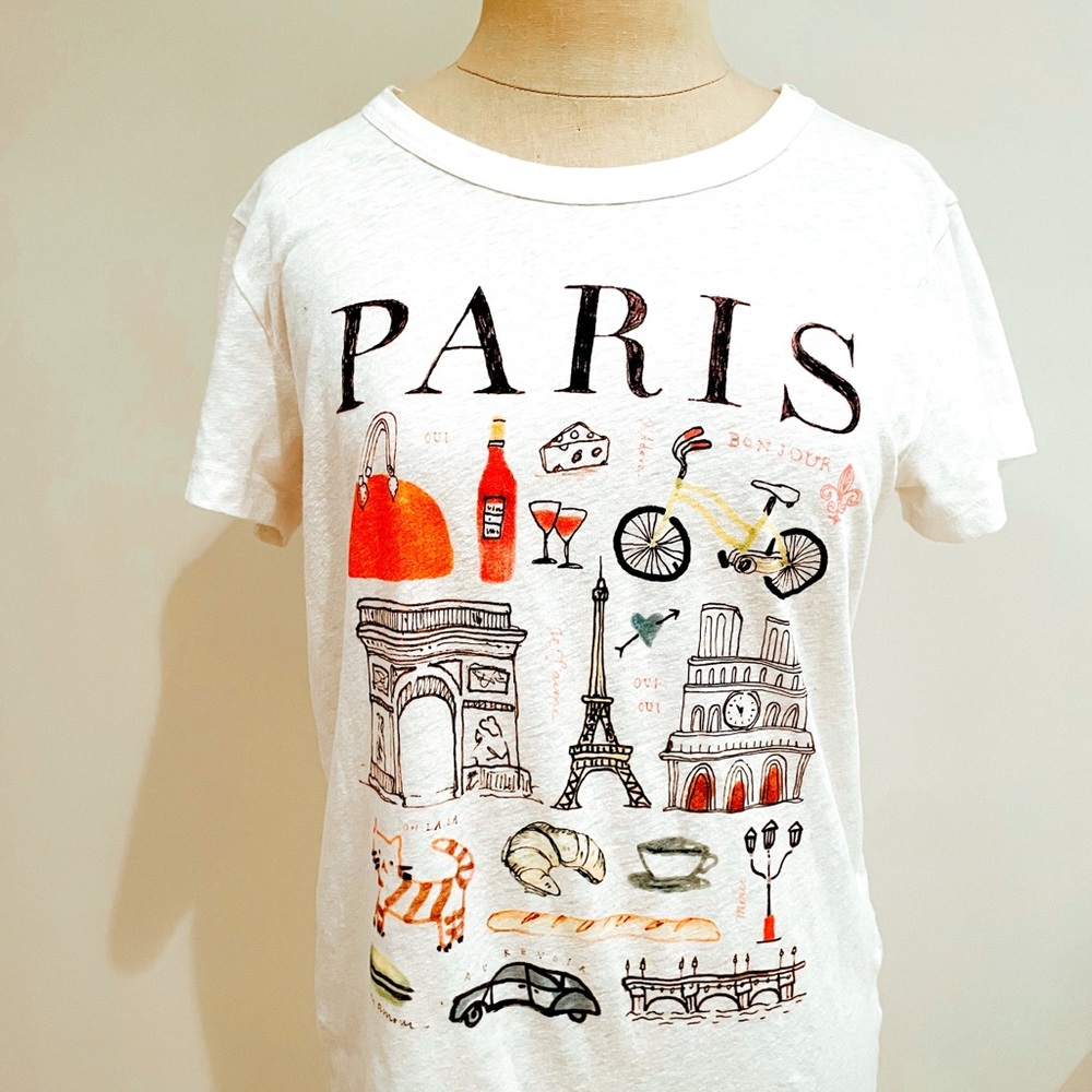 J.Crew Pairs graphic T-shirt.